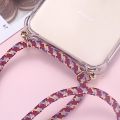 Strap Cord Chain Phone Tape Necklace Lanyard Mobile Phone Case for Carry Cover Case Hang iPhone 11 Pro XS Max XR X 12 12mini 8P. 