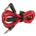 Replacement Earphone Cable for Beats Mixr/Solo HD Headphones with Remote Control Talk and Volume +/- Male-Male Audio Wire T84D Creek. 