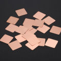 Desktop Aluminium Heatsink Sheet CPU GPU RAM Copper Cooling sheet High-performance Conducting Strip Heat dissipation 20*20*0.3mm 20pcs. 