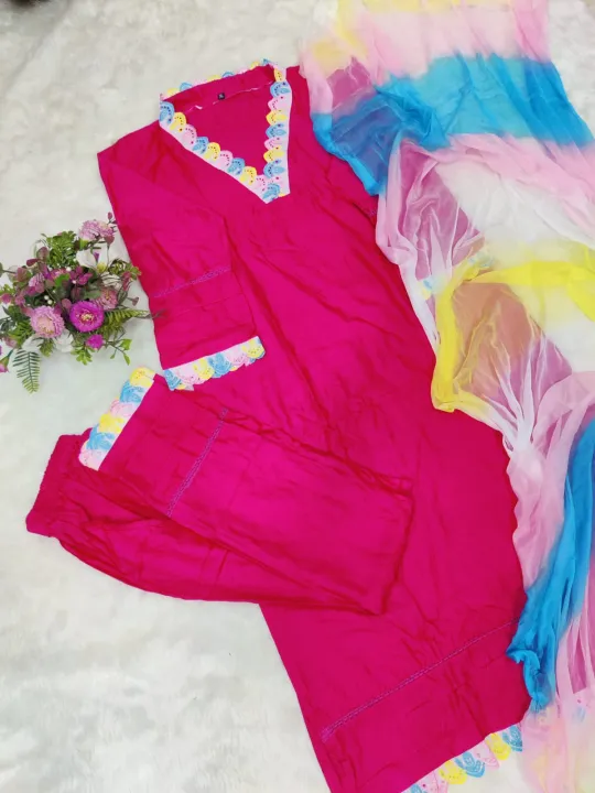 New%20Designed%20Stitched%20Cotton%20Rongdhonu%20Embroidery%20Work%20Naira%20Kat%20Stylist%20and%20Fashionable%20Three%20Piece%20for%20Women%20-%20Suitable%20for%20All%20Seasons%20-%20Image%203