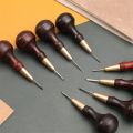 Handmade Leather Goods DIY Sandalwood Diamond Awl Rosewood Diamond Cone Leather Awl Diamond Cone B.