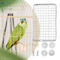 Parrot Cage Mesh Space Saving Multifunctional Stable Bird Cage Cover Net 20cmx13cm.