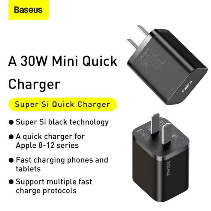 Baseus%20Super%20Si%20quick%20charger%20IC%2030W%20CN%20Black%20Adapter%20-%20Image%202