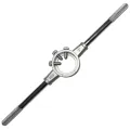 1 Piece Round Die Wringing Tool Hand Die Holder Ratcheting Tap Handle Hand Die Holder Silver. 