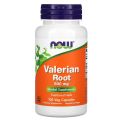 Valerian Root Supplement (Valeriana officinalis) 500 mg Herbal Supplement 100 Veg Capsules by NOW Supplements. 