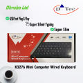 D-Tec K3276 Mini Computer wired keyboard. 