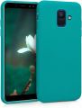 For Samsung Galaxy j8 Casing Official Style Liquid Silicone Cover Soft Case - Phone Back Cover. 