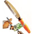 Thai Peeler for Fruit & Vegetable Peeler Grater Slicer 8.5 Inch Stainless Steel Thai Vegetable Peeler. 