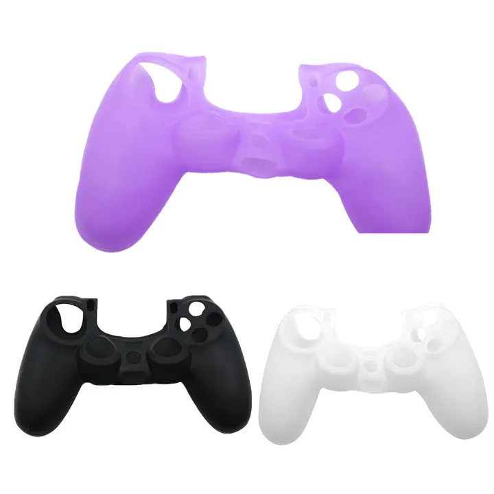 Silicone%20Skin%20Case%20Anti%20Dust%20Protective%20Cover%20for%20Playstation%204%20PS4%20Controller%20-%20Image%203