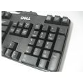 Stylish Wired Usb Keyboard For Desktop And Laptop - Del-L Sk-8115 - Ideal For Office Or Home Use With Comfortable Typing. 