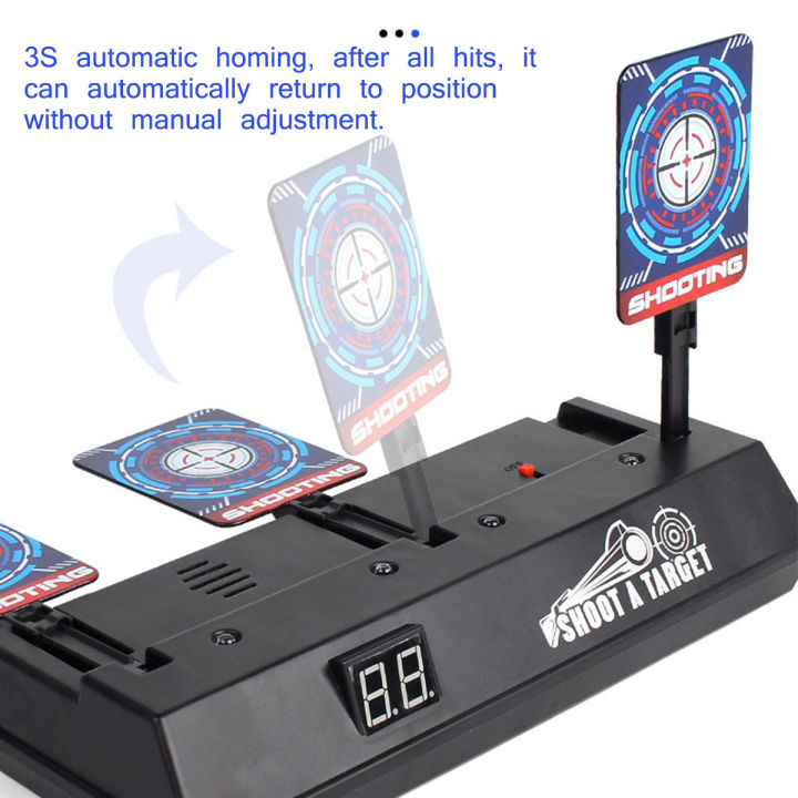 Practical%20Electronic%20Digital%20Scoring%20Target%20f/%20Nerfs%20Guns%20Auto%20Reset%20Game%20Light%20Sound%20Effe%20-%20Image%206
