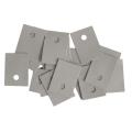 10Pcs- Thermal Insulator Pad For TO-3P Transistor Silicone Insulator TO3P Insulator Sheet For 5200 1943 Mosfet Transistors With Insulation Plastic Washer Electrical Circuitry & Parts.