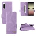 For Sony Xperia 10 V Magnetic Clasp Flip Leather Phone Case.
