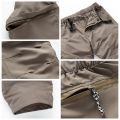 (S-5XL)2 in 1 Sports Pants Quick Dry Outdoor Hiking Fishing Runing Capming Long Trouser Can Remove To Shorts Beach Trip Pants. 