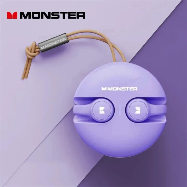 Original%20Monster%20XKT21%20Wireless%20Bluetooth%205.3%20Earphones%20Sports%20Earclip%20Stereo%20Call%20Headphones%20with%20Mic%20Long%20standby%2022H%20Earbuds%20-%20Image%207