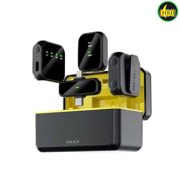 K50%20Wireless%20Lavalier%20Mic%20Audio%20Video%20Microphone%20for%20Live%20Game%20Mobile%20Phone%20Wireless%20Lavalier%20Clips%20Lapel%20Microphone%20by%20HRH%20Shopping%20-%20Image%202