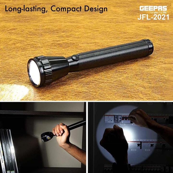 Jeepass Powerful Led Torches Light Flashlight, Long Distance Led Flashlight Rechargeable Led Torches Lights JFL-2021