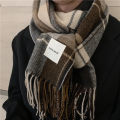 【Hot item】 Scarf men's winter Korean-style all-match warm long boys gift fashion young people all-match ins. 