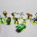 Genuine Ben Tennyson 10 Doll Monster Figure Toys Collection Ben10 Omnitrix Table Ornaments Kids Gifts. 