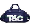 T60 printing multi-function backpack travel bag gym backpack duffel bag with dry and wet separation pockets ONE Sports Gym and Travel Backpack Bag Portable Travel Yoga Swimming Fitness Bag.