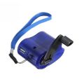 Universal USB Hand-Crank Charger/ Portable Manual Emergency Charger/ Travel Charger for Camping Hiking Survival Tool. 