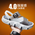 Summer Men's Clogs Slippers Beach Sandals Men Quick Dry River Sea Slippers Swimming Hollow Design Flats Casual Shoes. 
