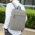 14 inch fashion water-resistant Oxford cloth shoulder bag new simple backpack men and women casual business computer bag. 