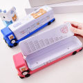 Deli বাচ্চাদের বহুগুণি ধাতব পেন্সিল কেস - pencil bag. 