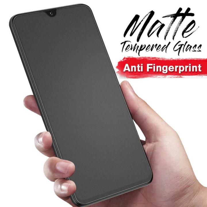 For Xiaomi Redmi Note 9 Pro Max Premium Anti-Fingerprint Matte Screen Protector Tempered Glass l3077