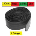 1 Heat Shrink Tube 30mm Black Heat shrink 1 Gauge Tubing Shrinkable Wrap Wire Cable Sleeve Set. 