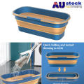 Eco-Friendly Household Folding Bucket Adjustable Large Capacity Durable Portable Folding Bucket Multifunctional Easy Storage Outdoor Portable Mop Bucket for Household Commercial Janitorial Deep Cleaning Floor Maintenance.