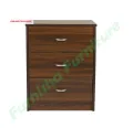 Torrie Engineered Wood MDF Laminated Board Nightstand Bed Side Table with 1 locker Drawer,  Cash Table, Bed Side Table Classic 24/16''. 