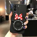 New Phone case for VIVO V29 Pro V29E Case Makeup Mirror Soft Cute Cartoon Bracket Soft Silicone Anti Drop For VIVO V29E V29 Pro Phone casing.