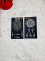 Henna Design Sticker. 
