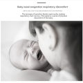 Newborn Baby Nasal Aspirator Owl Shape Comfortable Oral Suction Baby Safety Nose Cleaner Anti-reflux Silicone Snot Suction Pipe.