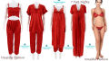 Women High Quality Exclusive Party Wear Nighty Dresses Fashionable 7 Part Night Dress - Elegant Nightwear Sleepwear.