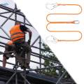 Positioning Fall Protection Rope for Roofing Downhill.