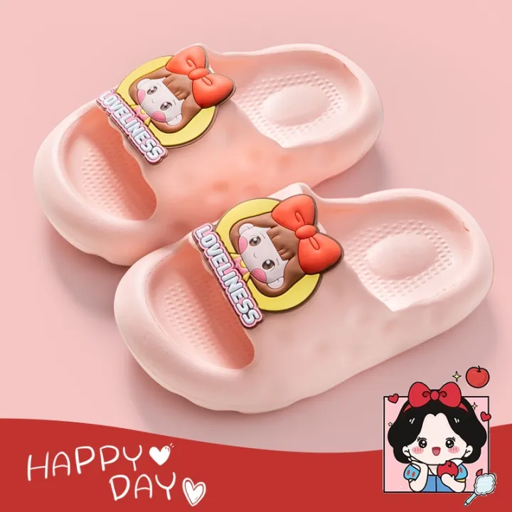 JJ-E5-2%20Girl's%20Flat%20Sandals%20Summer%20Indoor%20EVA%20Thick%20Soft-soled%20Children's%20Home%20Slippers%20-%20Image%202