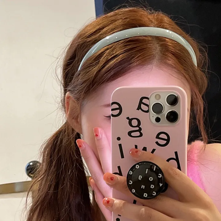 Plastic%20Translucent%20Colorful%20Hair%20Hoop%20Fashion%20Simple%20Head%20Band%20Non-slip%20Tooth%20Hair%20Bands%20For%20Women%20All-match%20Hair%20Accessories%20-%20Image%205