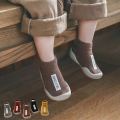 Baby with soft soles anti slip spring autumn baby socks, indoor outdoor walking early education, breathable shoes socks for infants and young children.