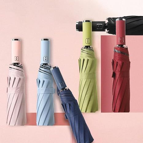 Shankers World Class Auto Open & Auto Close Umbrella 10 & 12 Sticks Heavy Duty (China)