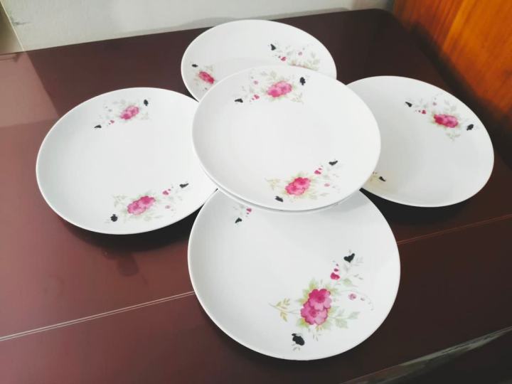 Ceramic%20Tehari%20Dinner%20Half%20Plate%207.8%20Inch%206Pcs%20Set%20-%20Porcelain%20Snack%20Plate%20Set%20-%20Elevate%20Your%20Dining%20Experience%20With%20A%20Ceramic%20Tehari%20Dinner%20Set%20-%20Image%206