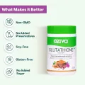 OZiva Plant Based Glutathione Builder | Glutathione Tablets for Skin Glow & Anti-Ageing | Sugar free, Antioxidant Glutathione supplements with Grapeseed, Vitamins C & E, Selenium, 60 Veg Capsules. 