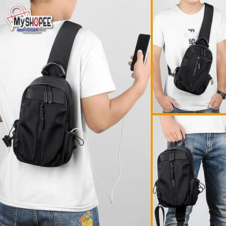 Men%20Sling%20Bag%20Shoulder%20Backpack%20-%20Long%20Keeper%20Chest%20Bag%20Walking%20Cycling%20Daypack%20-%20Image%202