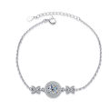 Butterflykiss Luxury Bracelets For Women Bowknot 1CT Moissanite Bracelet On Hand Lady 925 Sterling Silver Fine Jewelry For Girls.