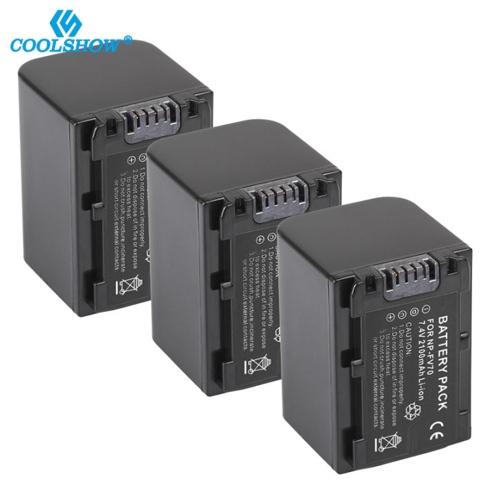NP%20FV70%20NP-FV70%20NPFV70%20Battery%20for%20Sony%20NP%20FV50%20FV30%20HDR-CX230%20HDR-CX150E%20HDR-CX170%20CX300%20Z1%202100mAh%20Camera%20Batteries%20-%20Image%202