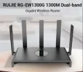 Ruijie RG-EW1300G AC1300 Mbps Gigabit Dual-Band Mesh Wi-Fi 5 Router.