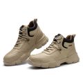 DINGGU safety shoes/ Steel toe and steel mid sole safety shoes/ Light weight safety shoes for construction site, Garments work, Textile work, Industrial work, Motor cycle raiding etc.. 