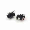 PCB Mount  Jack AV/RCA Socket 2 Position Female Connector-5Pcs. 