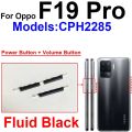 Power Volume Side Button Flex Cable For OPPO F19 F19 Pro Plus F19S On OFF Power Volume Up Down Side Key Replacement. 